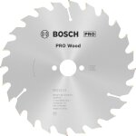 Bosch ? lame de scie circulaire 160mm pour bois dur ? 24 dents en carbure ? acier tremp� sk5 ? vitesse ...