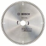 Bosch ? lame de scie circulaire 254 mm ? al�sage 30 mm ? 96 dents pour aluminium ? coupe nette sans �clat ...