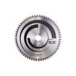 Bosch - 2 608 640 449 - lame de lame de scie circulaire multi material - 254 x 30 x 3, 2 mm, 60 (paquet ...