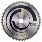 Bosch - lame de scie circulare multimaterial 254x2, 5 / 3, 2x30 80z - 2608640450 Bosch - lame de scie circulare multimaterial 254x2, 5 / 3, 2x30 80z - 2608640450