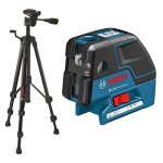 Bosch - laser à point gcl 25 professional en kit avec sacoche de protection + trépied de chantier bt ... Bosch - laser à point gcl 25 professional en kit avec sacoche de protection + trépied de chantier bt ...