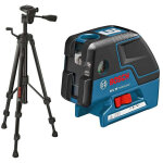 Bosch - laser � point gcl 25 professional en kit avec sacoche de protection + tr�pied de chantier bt ...