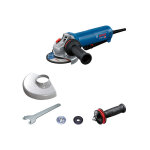 Bosch professional - meuleuse angulaire bosch gws 12 - 125 p, 125 mm, 1200 watts avec interrupteur protection ...