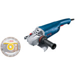 Bosch - meuleuse angulaire gws 22 - 230 j + disque � tron�onner diamant� standard for universal