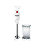 Bosch - mixeur electrique plongeant clevermixx msm24100 400w - pied dtachable inox - 1 vitesse - bol ...