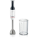 Bosch - mixeur plongeant msm4w410 ergomaster - moteur 800w - 4 lames quattroblade - levier vitesses a ...