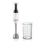 Bosch - mixeur plongeant msm4w410 ergomaster - moteur 800w - 4 lames quattroblade - levier vitesses a ...