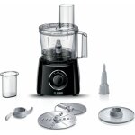 Bosch multitalent 3 robot de cuisine 800 w 2, 3 l noir, transparent