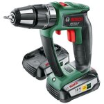 Bosch outillage - perceuse  percussion sans fil 18v, 2 batteries li - ion 2, 5 ah, chargeur 06039b0301 ...