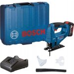 Bosch outillage - scie sauteuse sans fil 18v, 1 batterie 4, 0 ah, chargeur 06015b7022