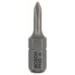 Bosch - pack 3 embouts de vissage cruciformes extra - dure ph 0 longueur 25mm - 2607001506
