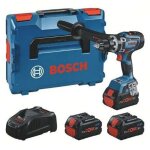 Bosch - perceuse - visseuse professional (3x8. 0 ah) gsr 18v - 150 c en l - boxx 0615a5002t