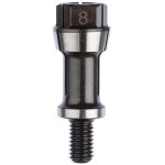 Bosch - pince de serrage avec crou de serrage 8 mm, pour meuleuses droites ggs 16 - 1608570041