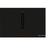 Bosch - table de cuisson aspirante induction 4 feux 7400w noir pvq811h26e