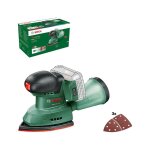 Bosch - ponceuse multi sans fil easysander 18v - 8 (sans batterie, syst�me 18 v, 3x feuilles abrasives, ...