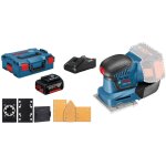 Bosch - ponceuse vibrante sans fil gss 18v - 10 / 1x batterie 4, 0 ah + chargeur, y compris kit d'accessoires ...