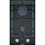 Bosch prb3a6b70 table de cuisson gaz noire 2800 w