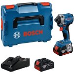 Bosch professional - 18v system de tournevis sans fil  percussion gdr 18v - 215 (incl. 2 batteries gba ...