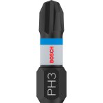 Bosch - professional lot de 2 embouts de vissage impact control ph3 (25 mm, tige hexagonale, pick and ...