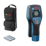 Bosch professional - appareil de localisation wallscanner d - tect 120 de bosch, 4 piles lr6 de 1, 5 ...