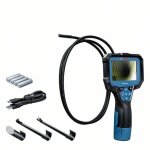 Bosch professional - camra d'inspection gic 12v - 4 - 23 c bosch, 4 piles lr6 de 1, 5 v et adaptateur ...