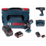 Professional gsb 18v - 21 perceuse - visseuse  percussion sans fil 18v 55nm + 1x batterie 5, 0ah + chargeur ...