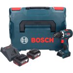 Bosch gsr 18v - 90 c professional perceuse - visseuse sans fil 18 v 64 nm brushless + 2x batterie 5, ...