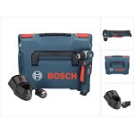 Gwb 12v - 10 perceuse d'angle sans fil 12 v 11 nm + 1x batterie 3, 0 ah + chargeur + l - boxx - bosch ...
