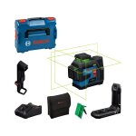 Bosch professional - laser 3 plans gll 12v - 100 - 33 cg - bosch - avec 1 baterie 12v 2. 0ah - chargeur ...