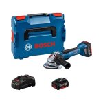 Bosch professional - meuleuse angulaire sans fil bosch gws 18v - 10 p, 2x 5, 0 ah + chargeur en l - boxx ... Bosch professional - meuleuse angulaire sans fil bosch gws 18v - 10 p, 2x 5, 0 ah + chargeur en l - boxx ...
