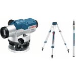 Bosch professional - niveau optique bosch gol 26 g + tr�pied de chantier bt160 + mire gr500 en mallette ...