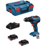 Bosch professional ? perceuse visseuse sans fil 18v avec 2 batteries 2. 0ah ? moteur brushless ? couple ...