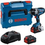 Bosch professional - visseuse � chocs sans fil bosch gds 18v - 1600 hc, 3 / 4', 2x 8, 0ah pc et chargeur ...