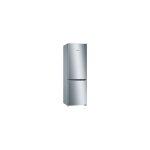 Refrigerateur americain - frigo combin - bosch - kgn33nleb - classe e - 282 l - 176 x 60 x 66 cm - inox ...
