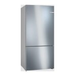 Bosch - rfrigrateur combin kgn86viea - classe e - 479 l - 186 x 86 x 81 cm - acier bross