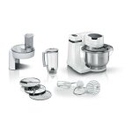 Bosch - robot patissier compact et multifonction kitchen machine serie 2 - 700w - 3, 8l - blanc