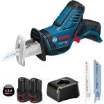 Bosch - scie sabre sans fil gsa 12v - 14 / 2x batterie 3, 0 ah + chargeur