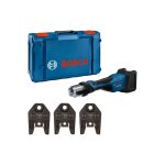 Bosch professional - sertisseuse sans fil gpt 18v - 32 professional + 3 mâchoires type th16 / 20 / 26 ... Bosch professional - sertisseuse sans fil gpt 18v - 32 professional + 3 mâchoires type th16 / 20 / 26 ...