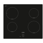Bosch ? table de cuisson � induction 4 foyers ? surface en verre noir ? puissance 4600w ? technologie ...