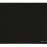 Bosch - table de cuisson vitrocramique 60cm 4 foyers 6900w noir pvs63khc1e
