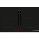 Bosch - table de cuisson aspirante induction 4 feux 7400w noir pvq811h26e