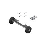 Jeu de 2 roues pour support de scie a onglet gta 3800 bosch - 1609b01854