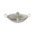 Bosch - wok avec couvercle verre hez390090 Bosch - wok avec couvercle verre hez390090