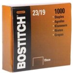 Bostitch agrafes sb35 authentiques (taille de l'agrafeuse l = 19 mm) (1 bo�te of 1000 agrafes) (convient ...