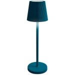 Bot lighting - lampe de table led rechargeable ip54 mod. emma couleur bleu p�trole