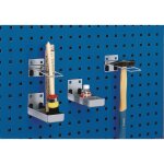 Bott - support combin� l60xp153mm adapt� aux panneaux perfor�s 2 pi�ces