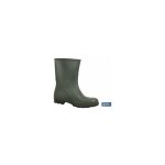 Botte demi ronde pvc vert taille 41