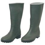 Bottes en pvc vertes jusqu'au genou 40 ? imperm�ables et antid�rapantes
