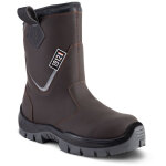 Bottes de securite gaston mille unitan cuir robuste btp chantier s3 hi ci fo lg sr - uoma3 44