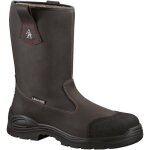 Botte de scurit hautes transalp s3 ci src marron 37